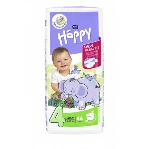 Happy Pieluszki dla dzieci Bella Baby Happy New Flexi Fit Maxi (4) 8-18 kg