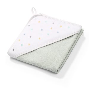 Baby Ono Okrycie kąpielowe frotte – ręcznik z kapturkiem 100 x 100 cm 142